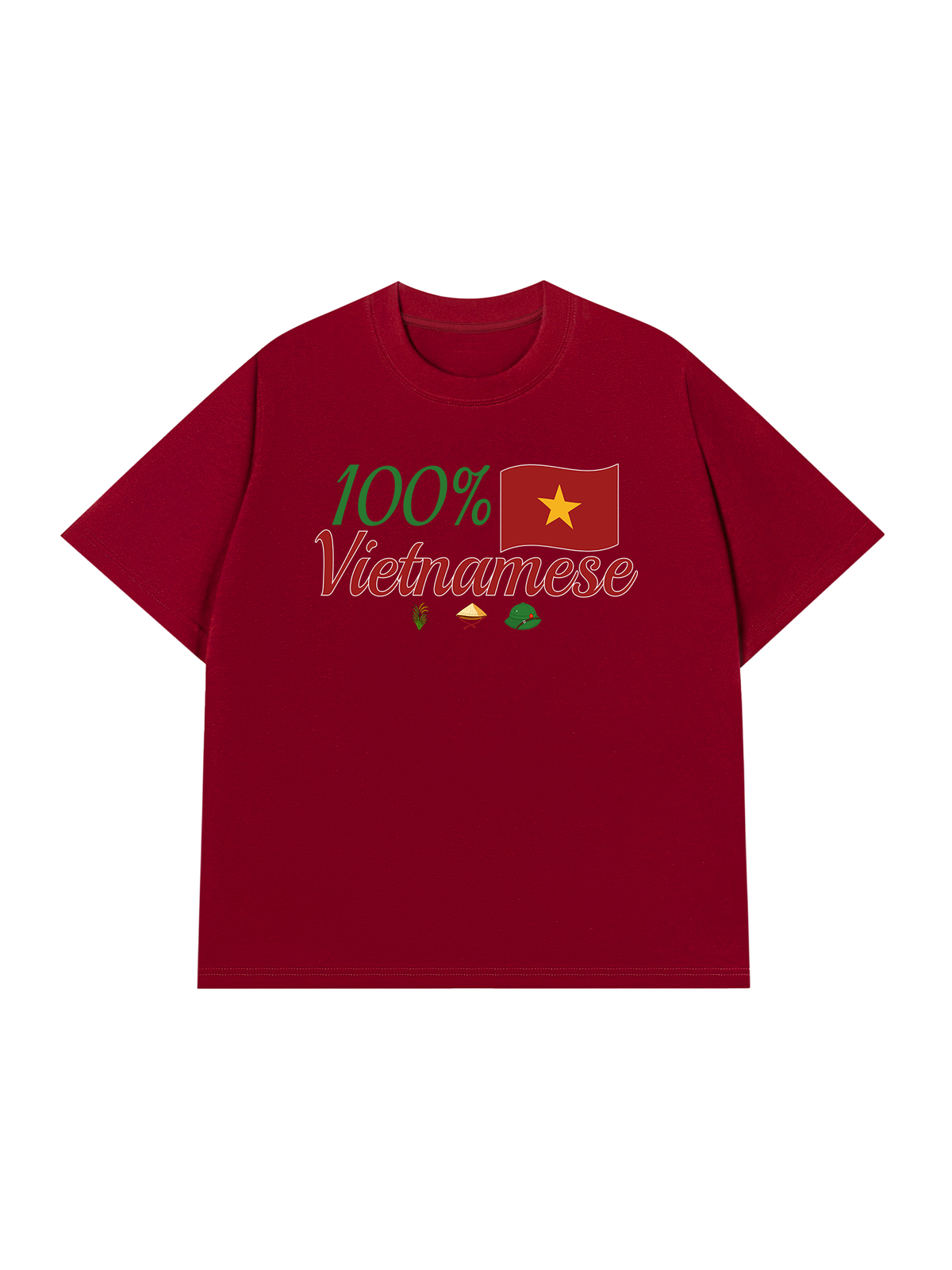 Áo Thun Relaxed Fit 100% VietNamese