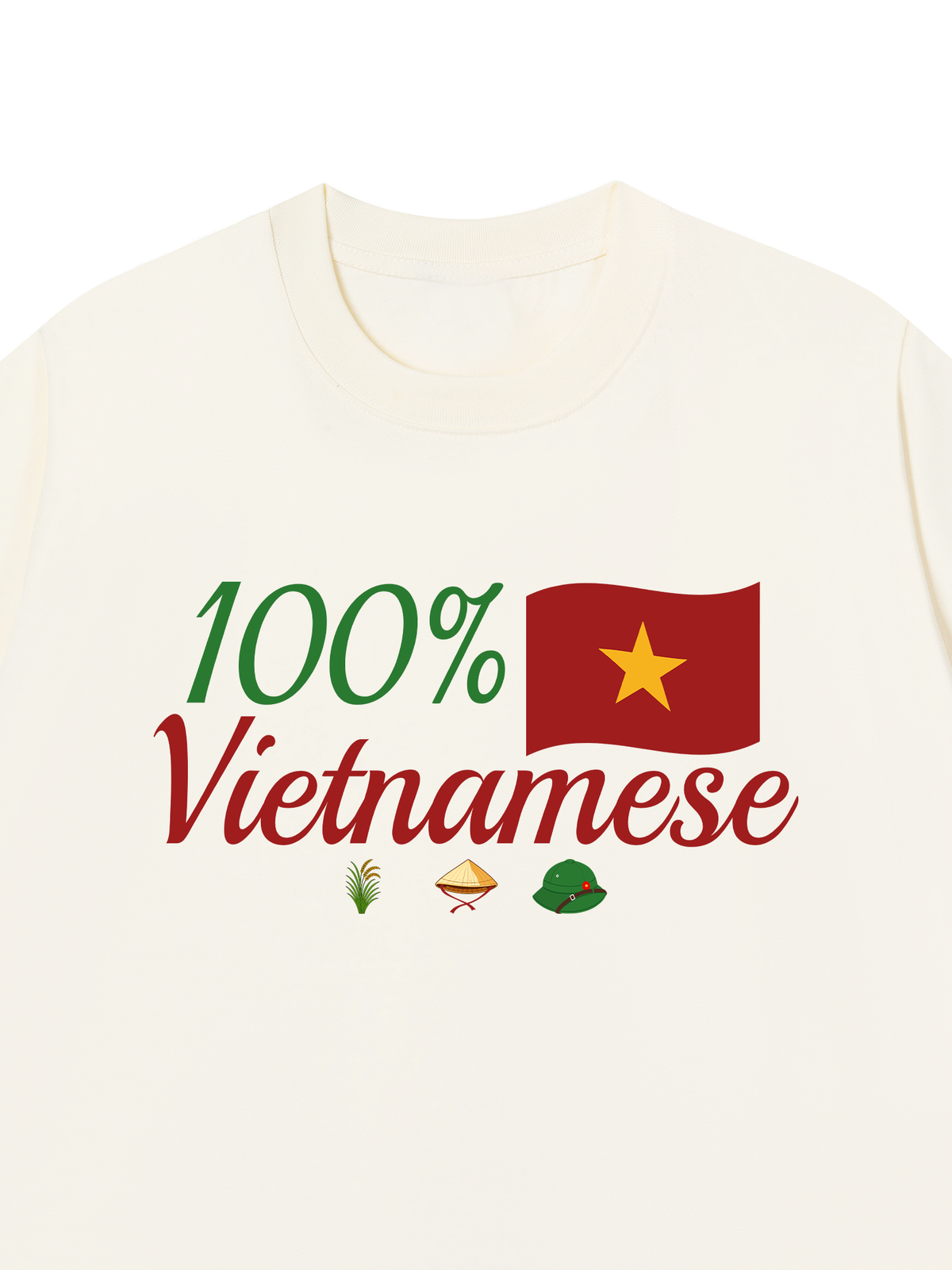 Áo Thun Relaxed Fit 100% VietNamese