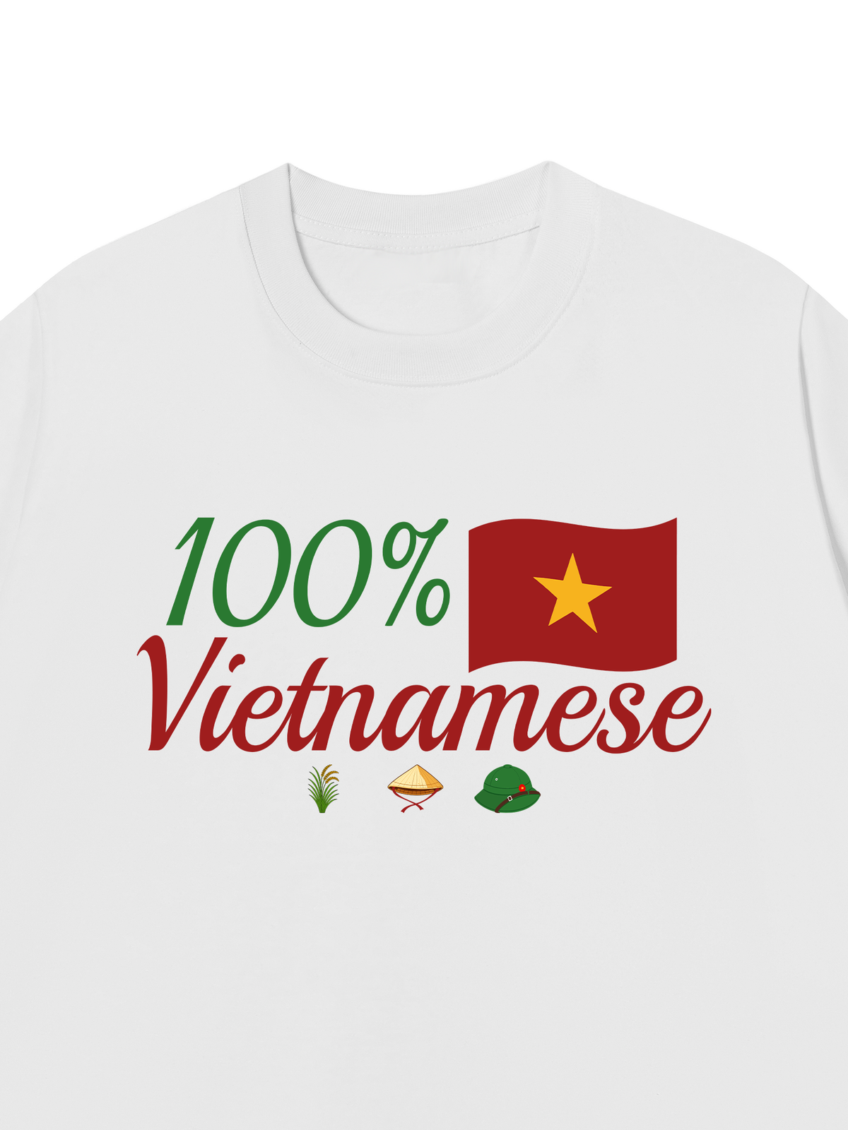 Áo Thun Relaxed Fit 100% VietNamese
