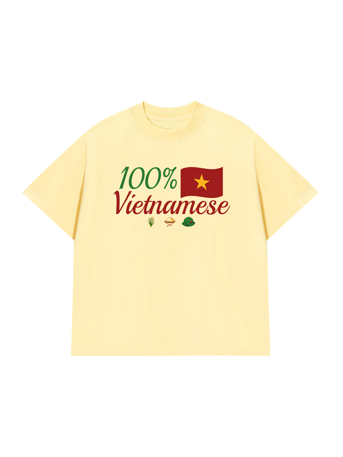Áo Thun Relaxed Fit 100% VietNamese