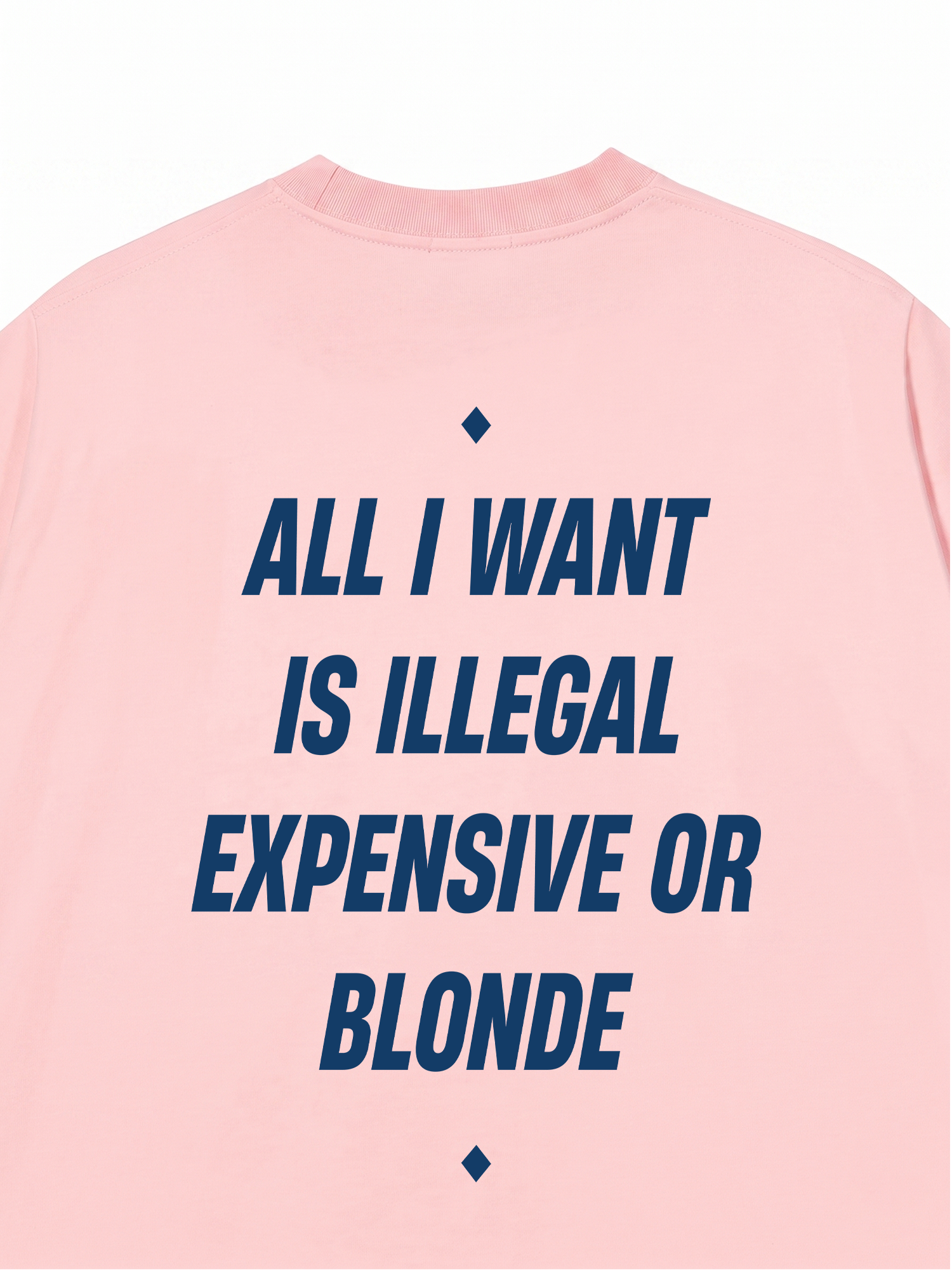 Áo Thun Relaxed Fit All I Want Is Illegal Expensive Or Blonde