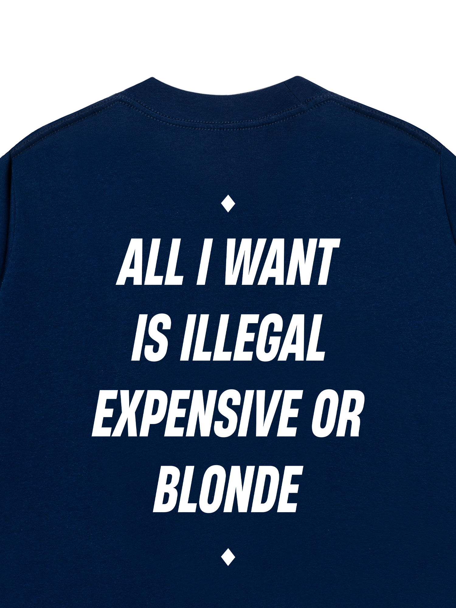 Áo Thun Relaxed Fit All I Want Is Illegal Expensive Or Blonde