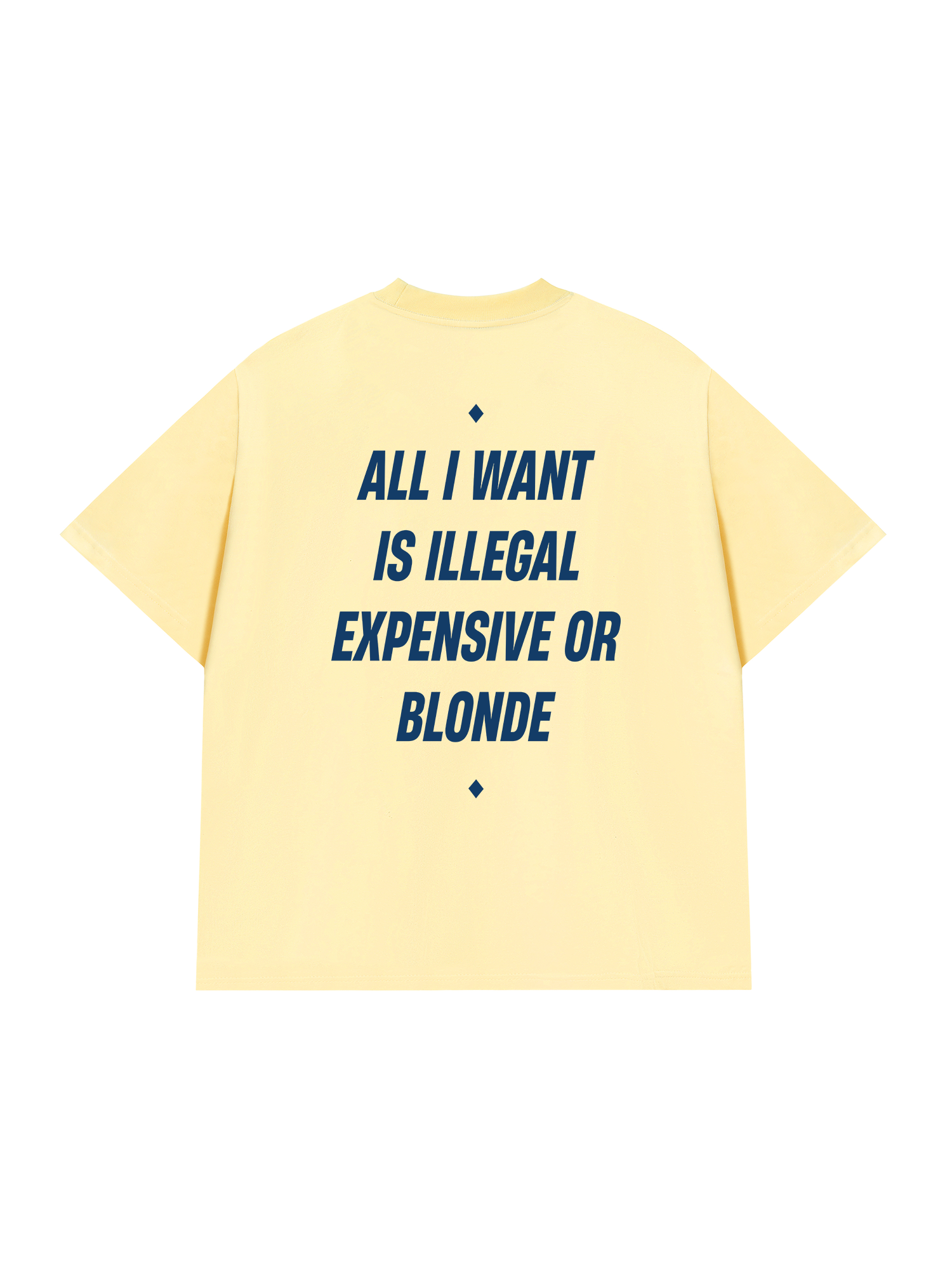 Áo Thun Relaxed Fit All I Want Is Illegal Expensive Or Blonde