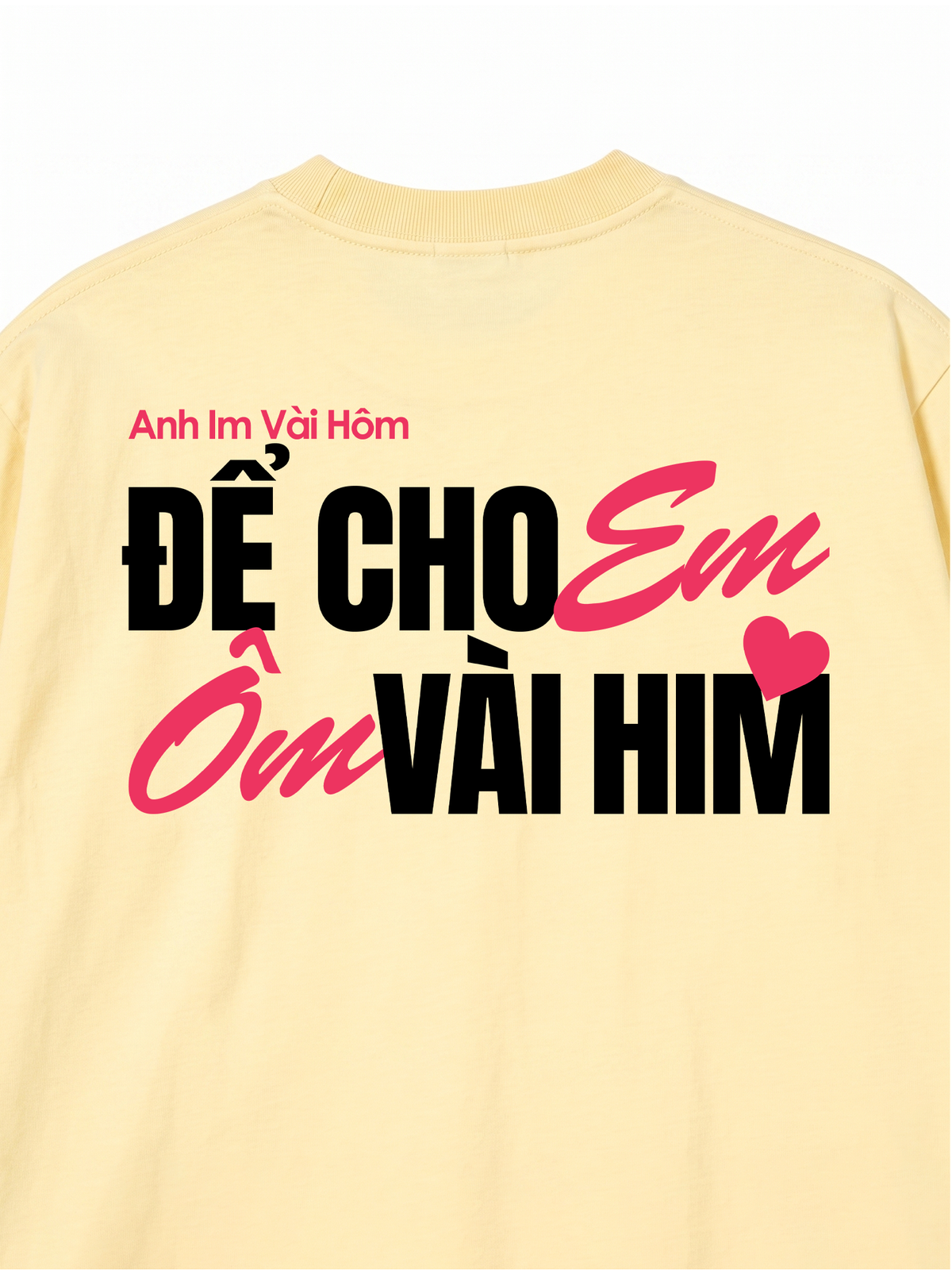 Áo Thun Relaxed Fit Anh Im Vài Hôm
