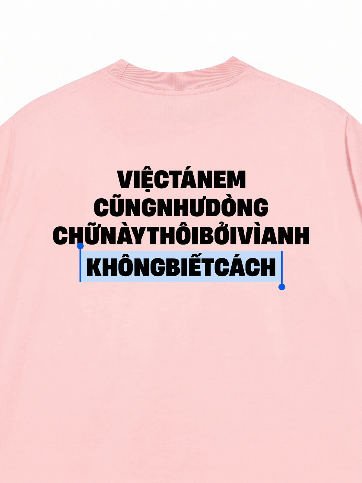 Áo Thun Relaxed Fit Anh Không Biết Cách