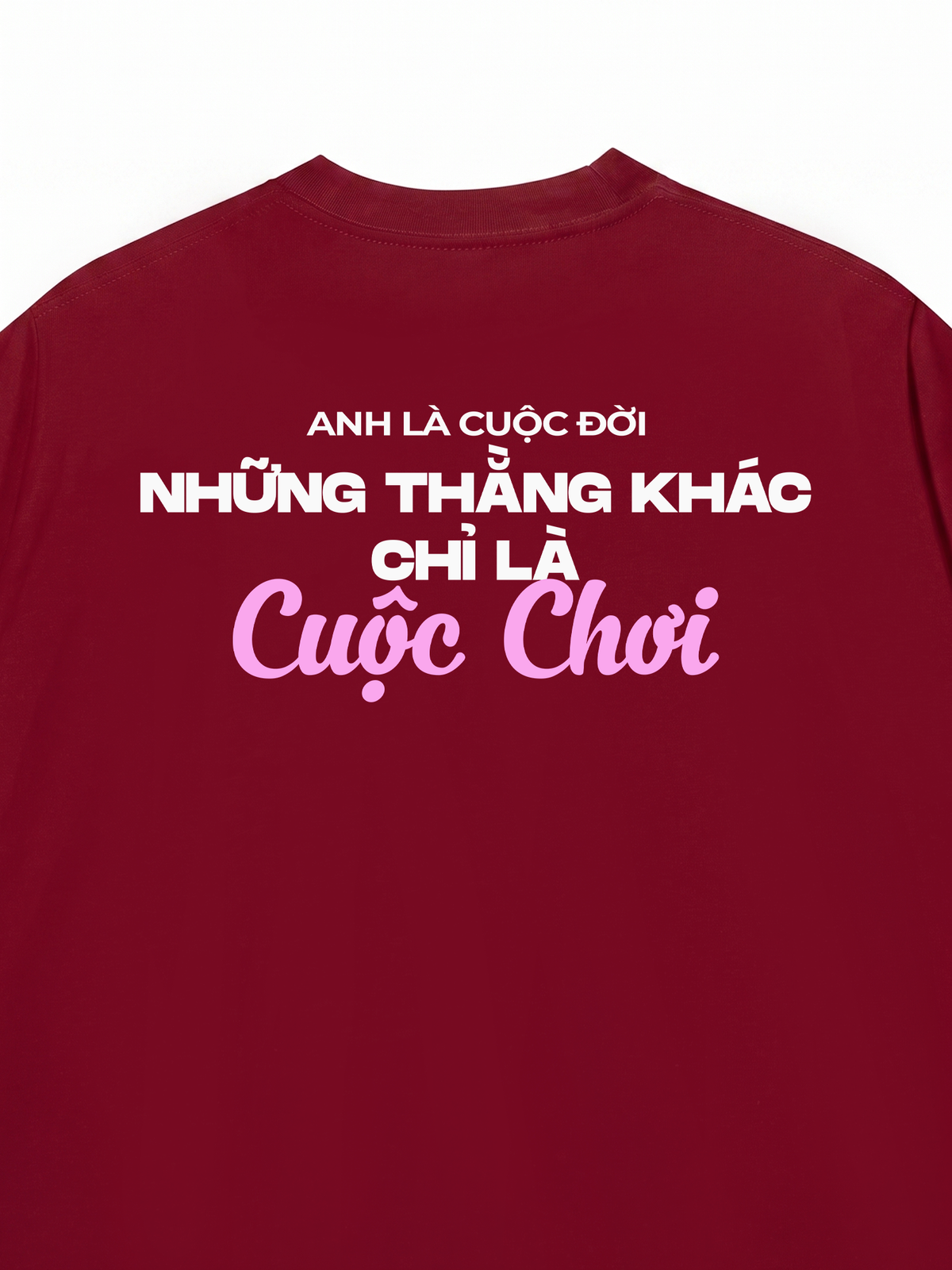 Áo Thun Relaxed Fit Anh Là Cuộc Đời