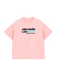 Áo Thun Relaxed Fit Anh Muốn làm Sóng