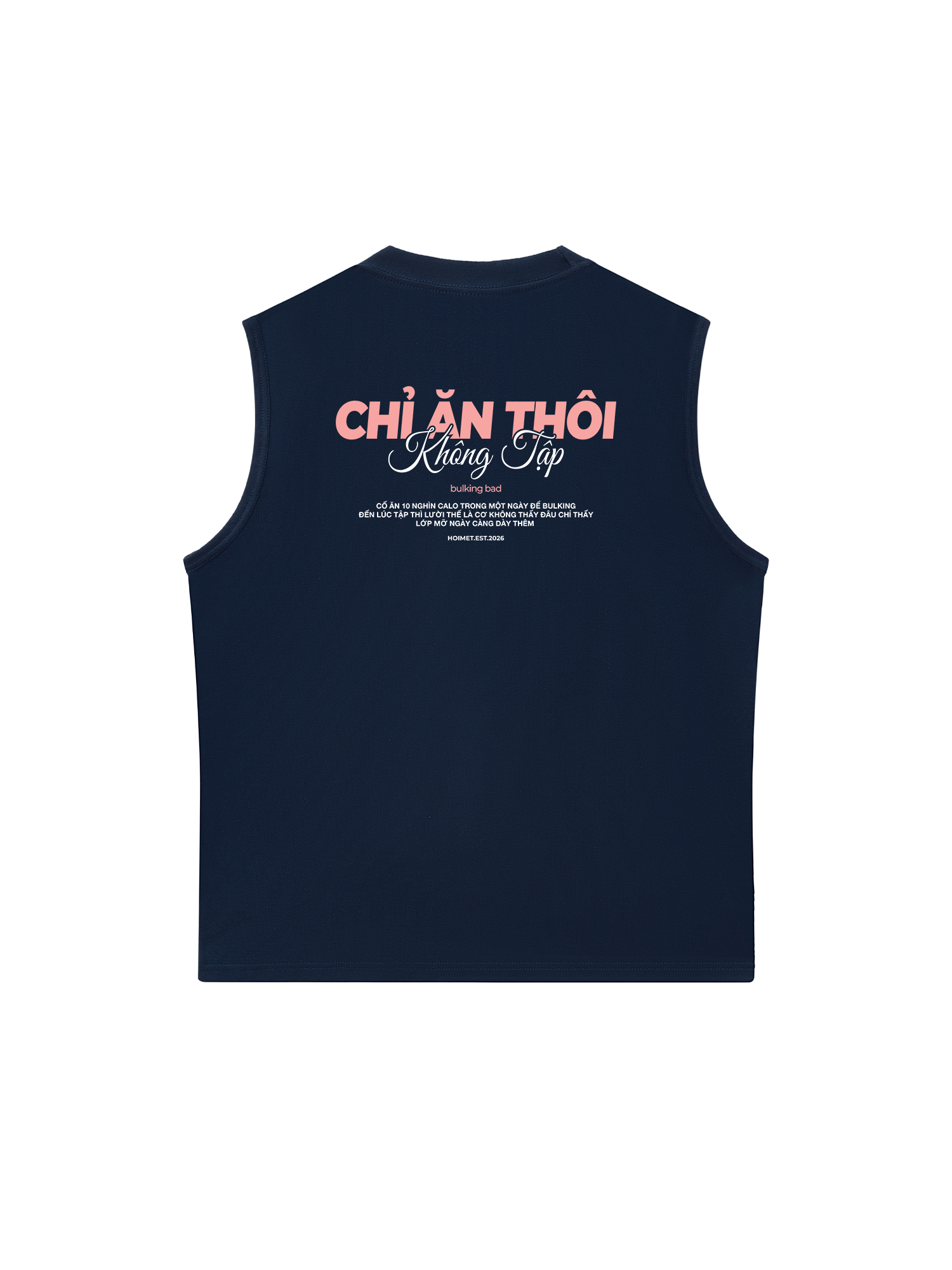 Áo Ba Lỗ Relaxed Fit Chỉ Ăn Không Tập