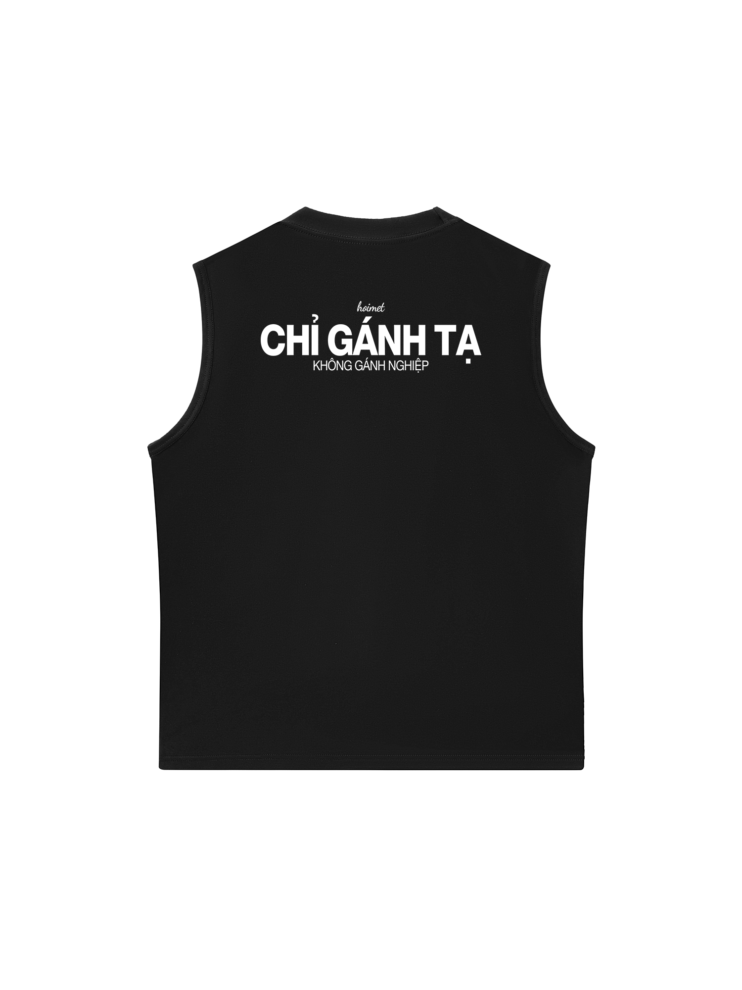 Áo Ba Lỗ Relaxed Fit Chỉ Gánh Tạ