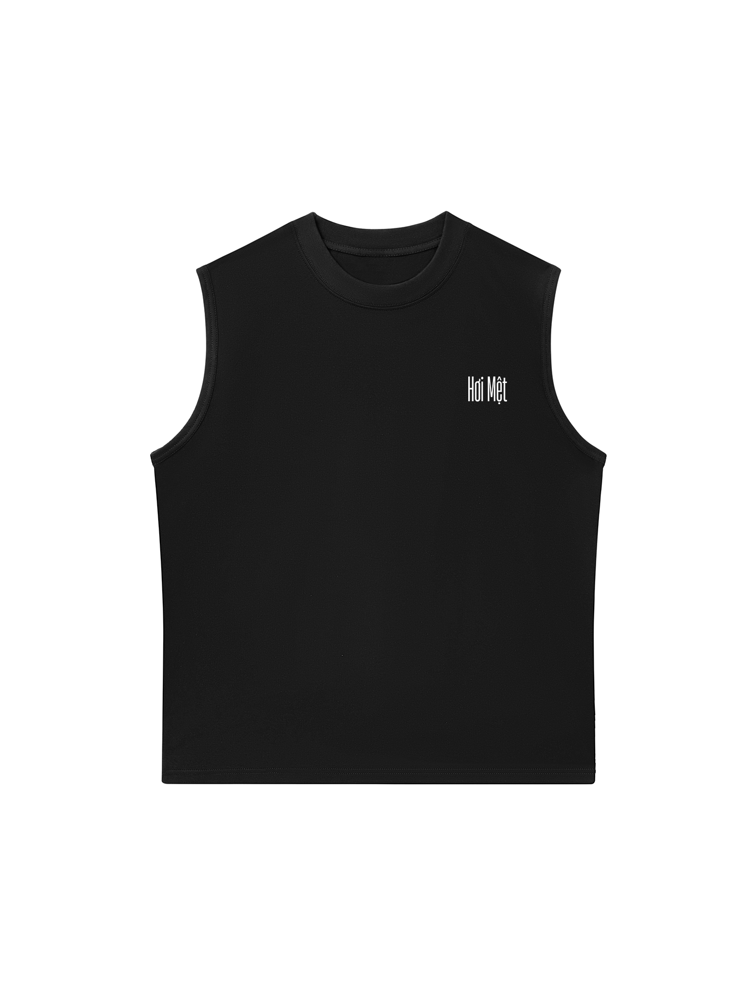 Áo Ba Lỗ Relaxed Fit Chỉ Gánh Tạ