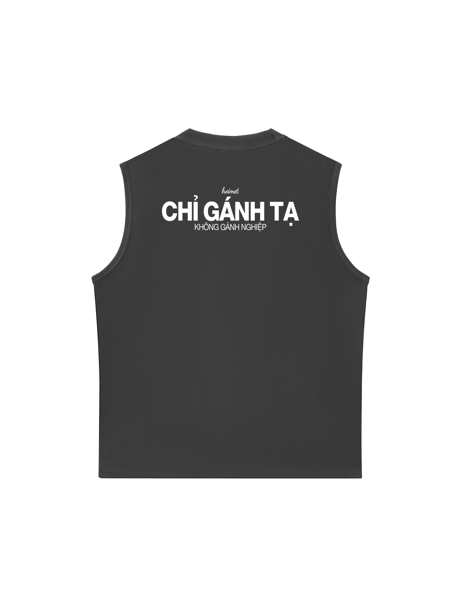 Áo Ba Lỗ Relaxed Fit Chỉ Gánh Tạ