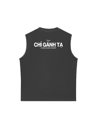 Áo Ba Lỗ Relaxed Fit Chỉ Gánh Tạ