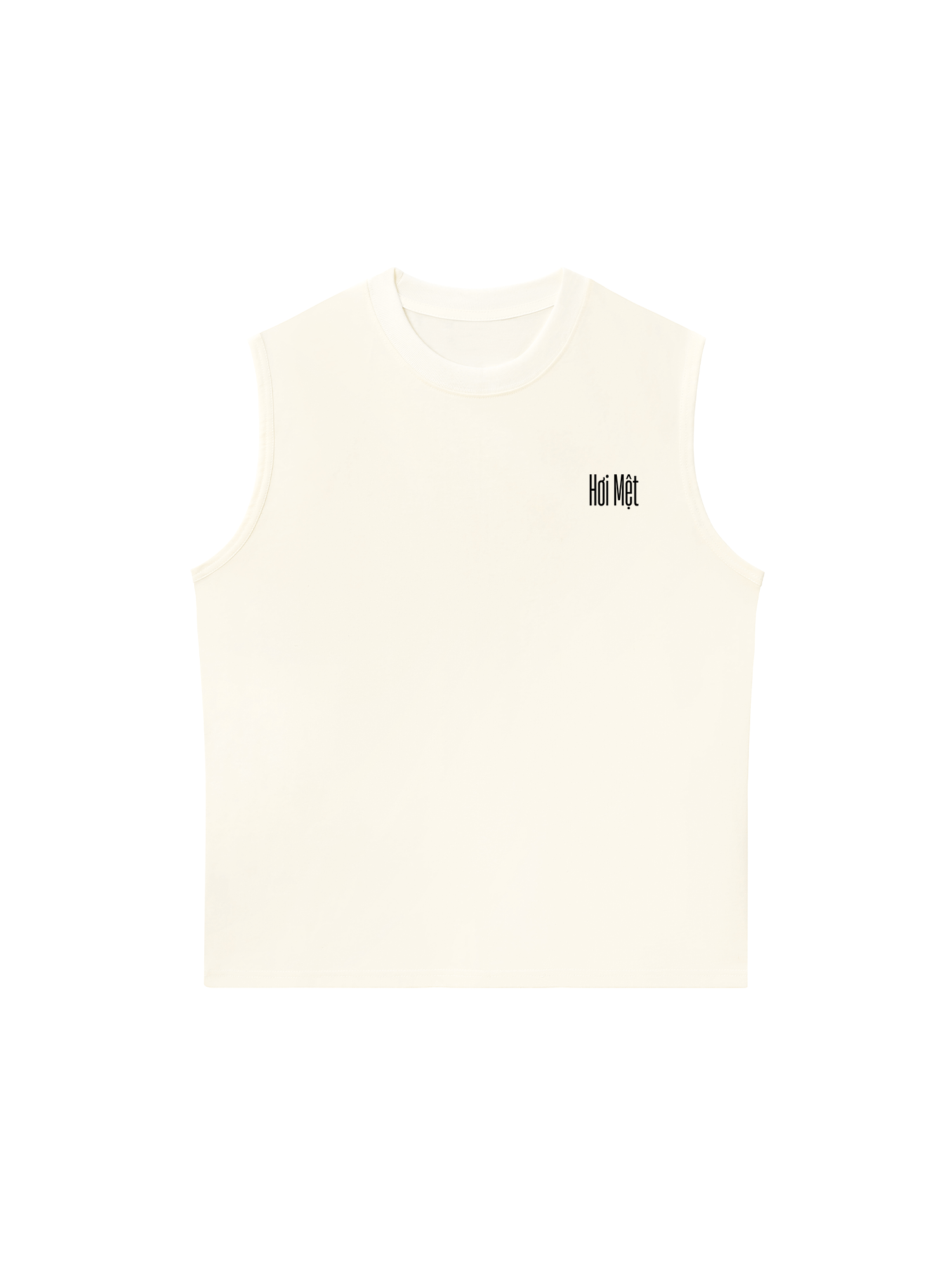 Áo Ba Lỗ Relaxed Fit Chỉ Gánh Tạ