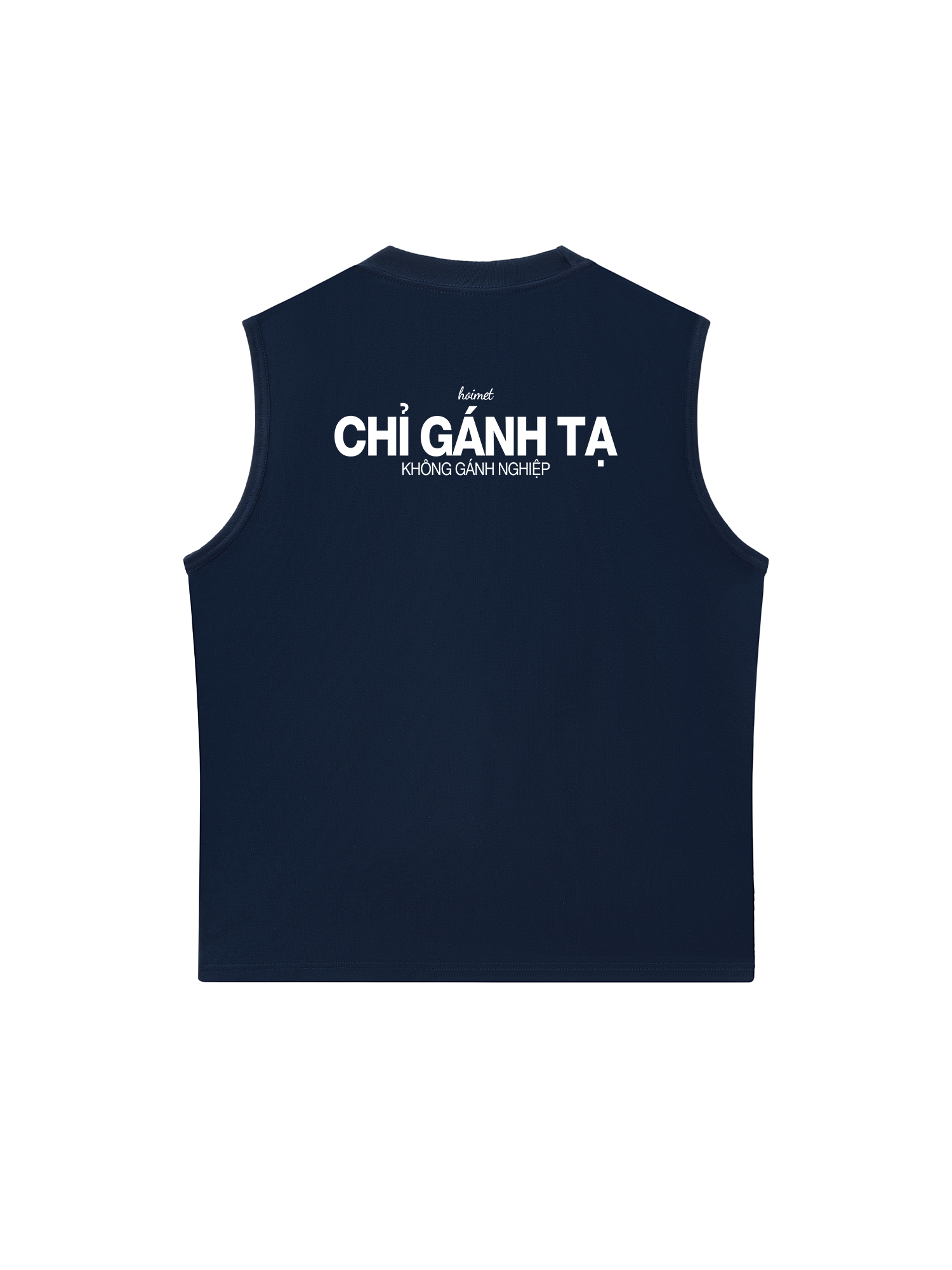 Áo Ba Lỗ Relaxed Fit Chỉ Gánh Tạ