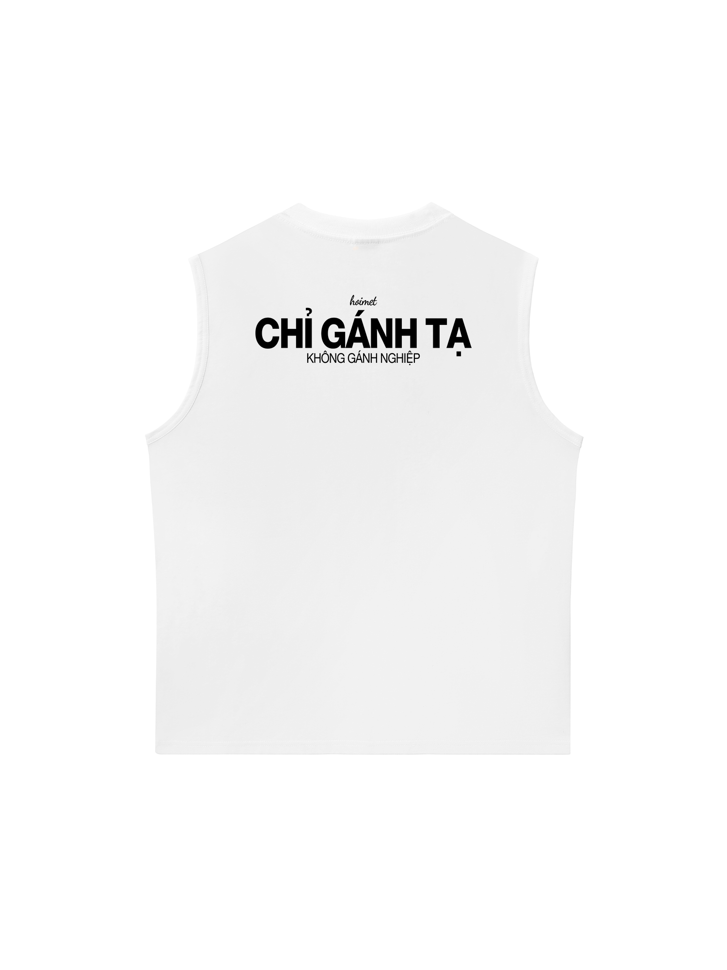 Áo Ba Lỗ Relaxed Fit Chỉ Gánh Tạ