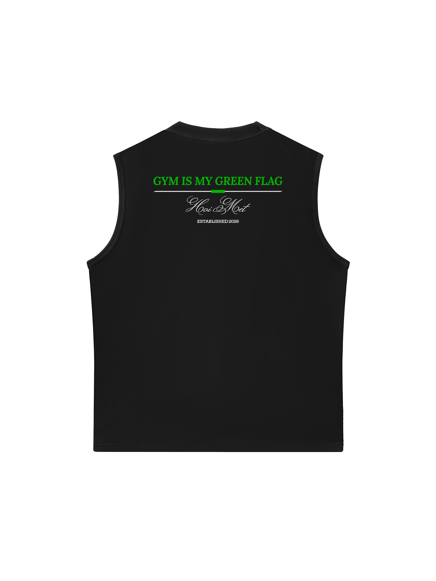 Áo Ba Lỗ Relaxed Fit Gym Is My Green Flag