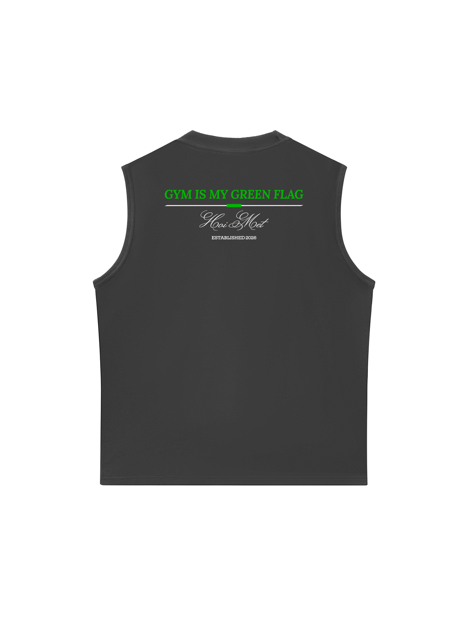 Áo Ba Lỗ Relaxed Fit Gym Is My Green Flag