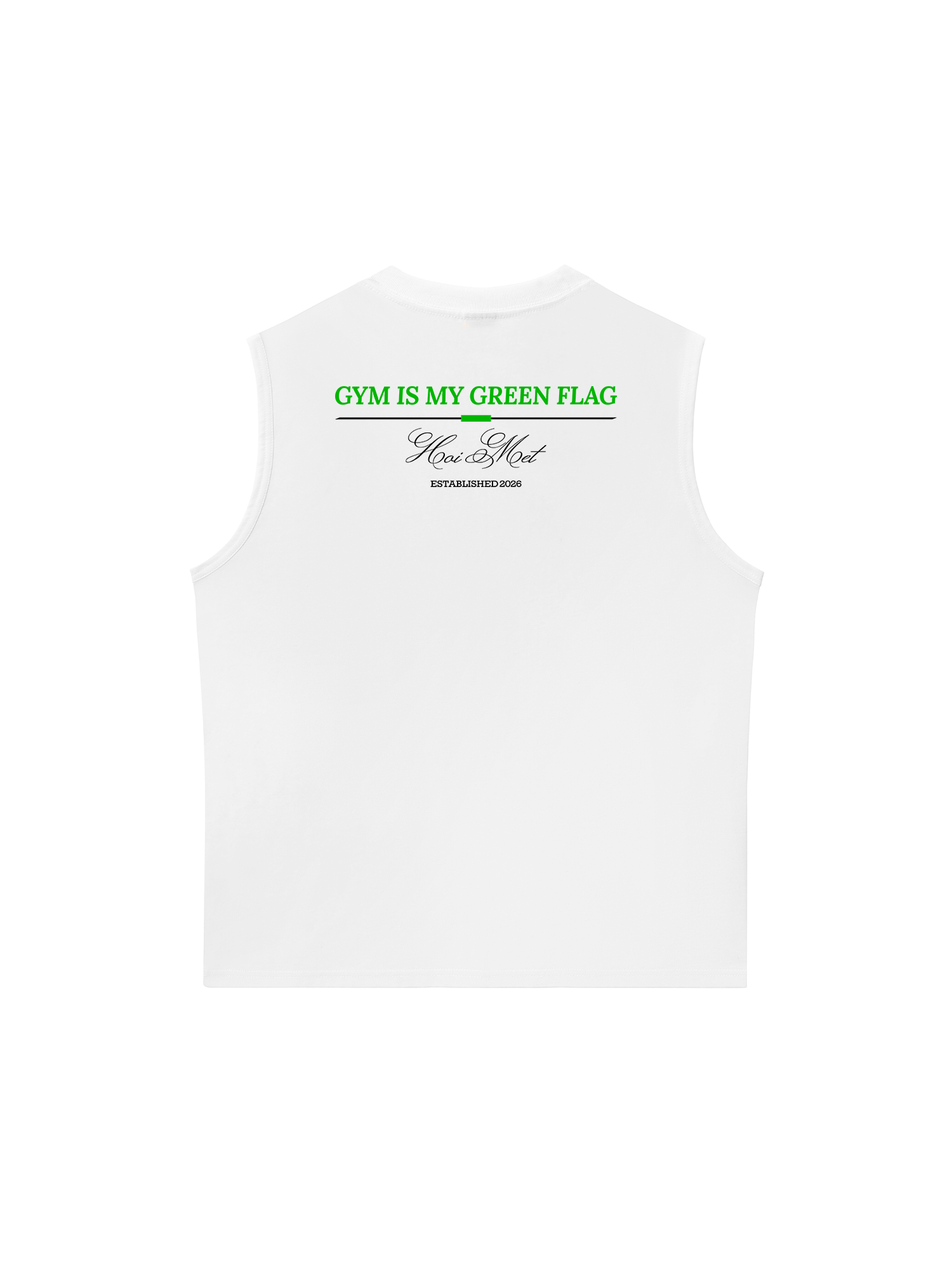 Áo Ba Lỗ Relaxed Fit Gym Is My Green Flag