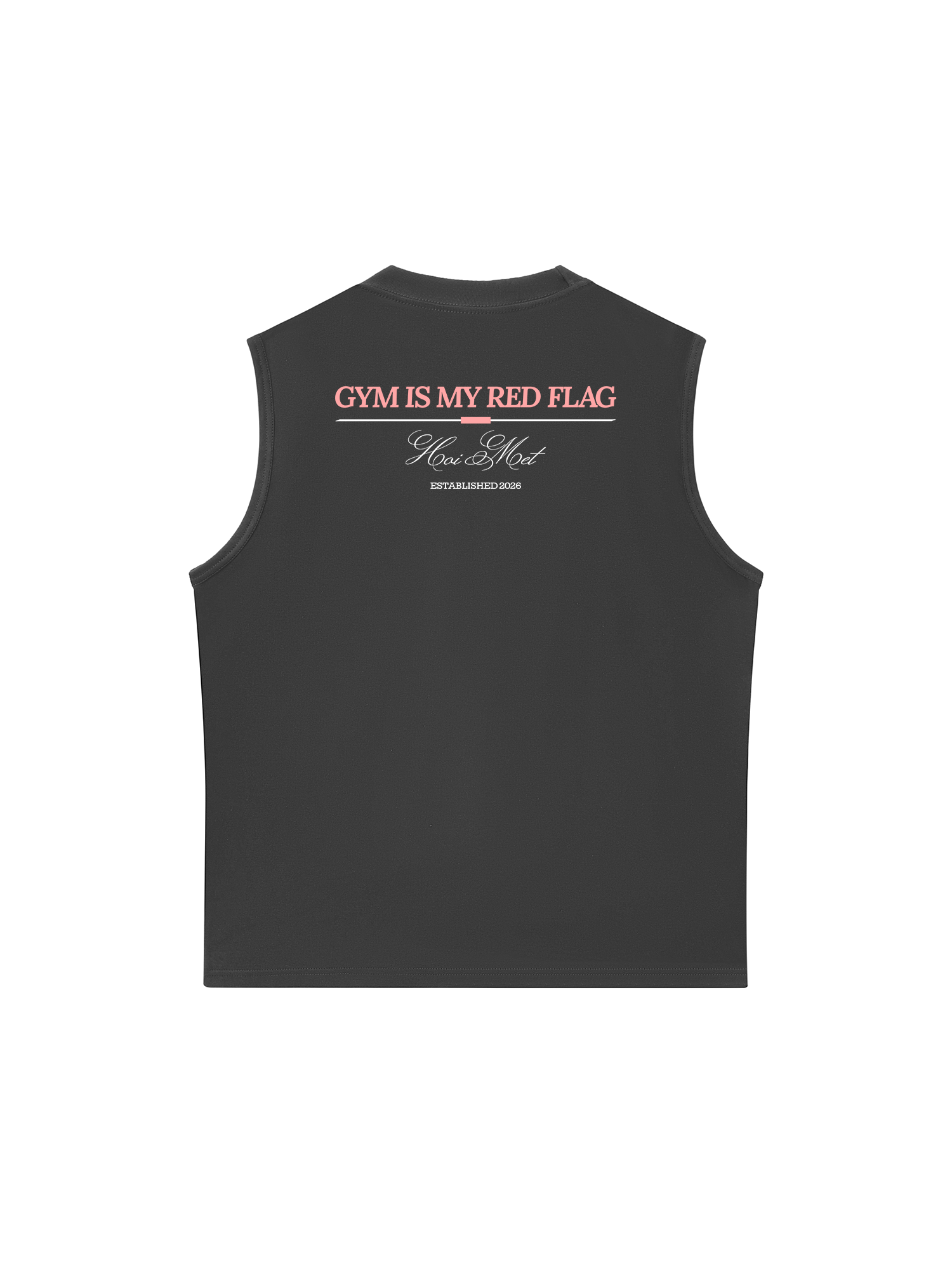 Áo Ba Lỗ Relaxed Fit Gym Is My Red Flag