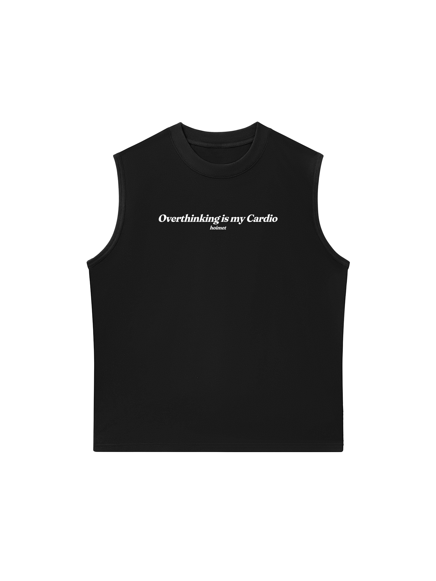 Áo Ba Lỗ Relaxed Fit Overthinking Is My Cardio