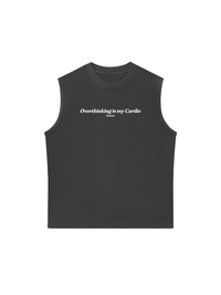 Áo Ba Lỗ Relaxed Fit Overthinking Is My Cardio
