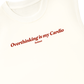 Áo Ba Lỗ Relaxed Fit Overthinking Is My Cardio