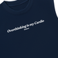 Áo Ba Lỗ Relaxed Fit Overthinking Is My Cardio