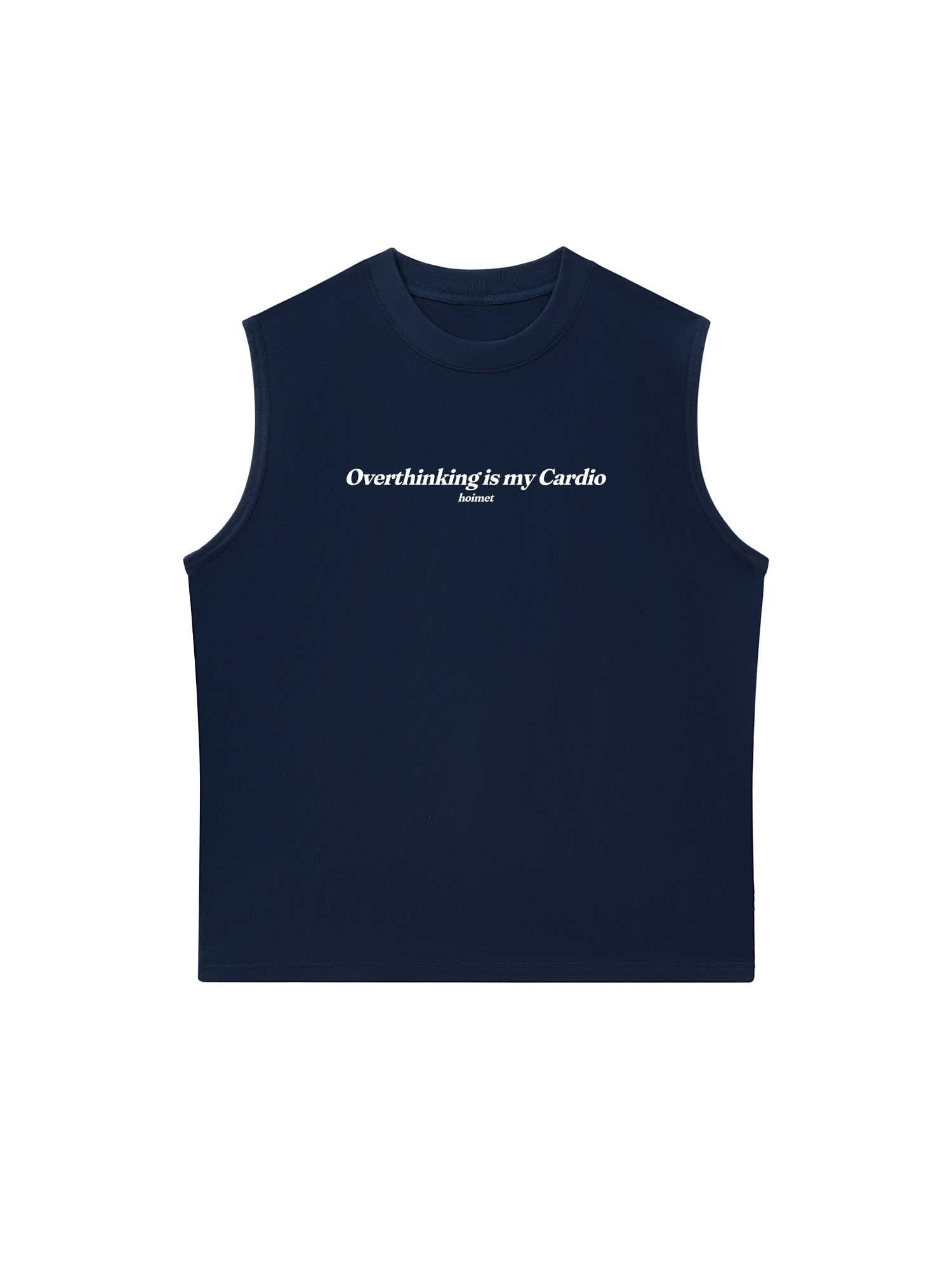 Áo Ba Lỗ Relaxed Fit Overthinking Is My Cardio