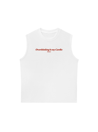 Áo Ba Lỗ Relaxed Fit Overthinking Is My Cardio