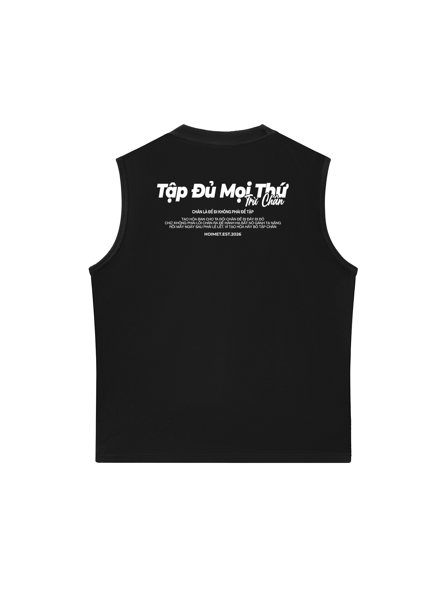 Áo Ba Lỗ Relaxed Fit Tập Đủ Mọi Thứ