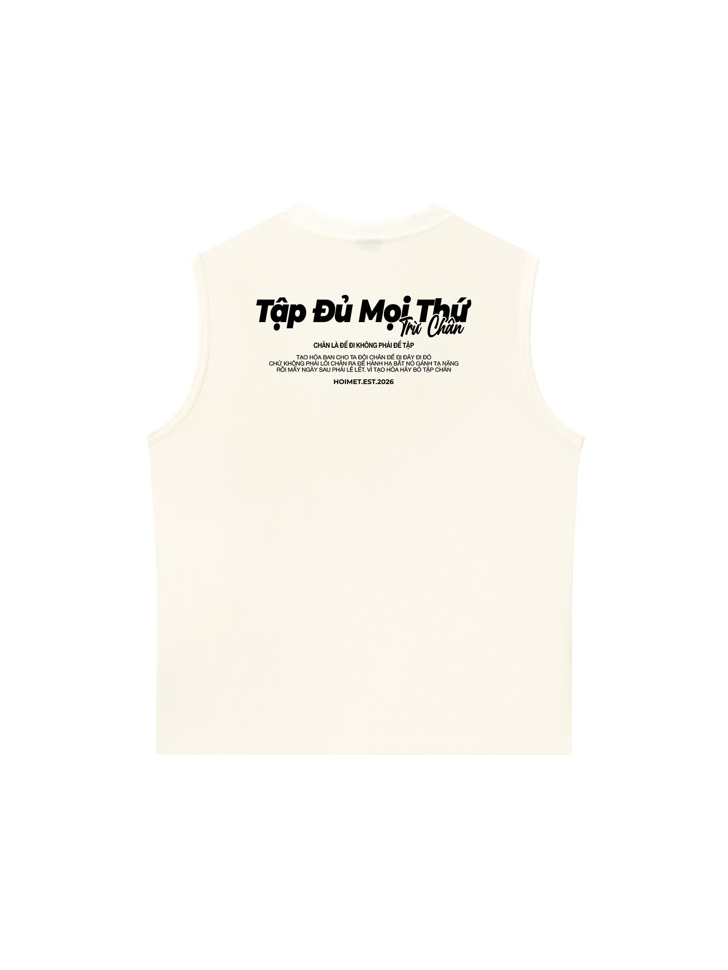 Áo Ba Lỗ Relaxed Fit Tập Đủ Mọi Thứ
