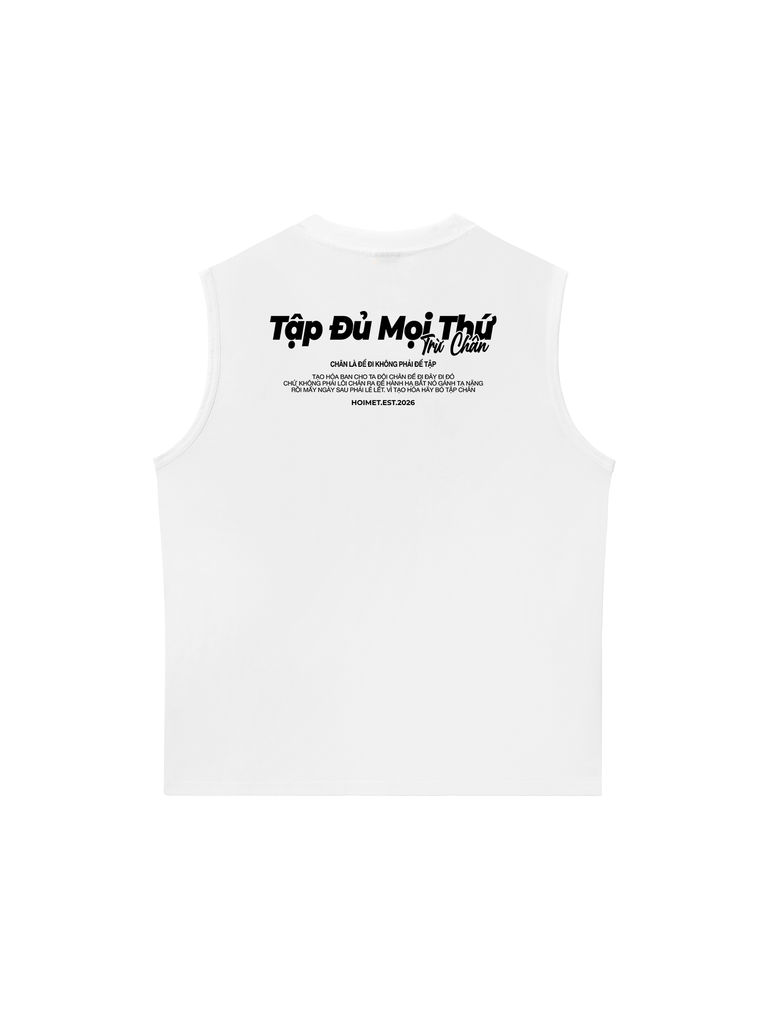 Áo Ba Lỗ Relaxed Fit Tập Đủ Mọi Thứ