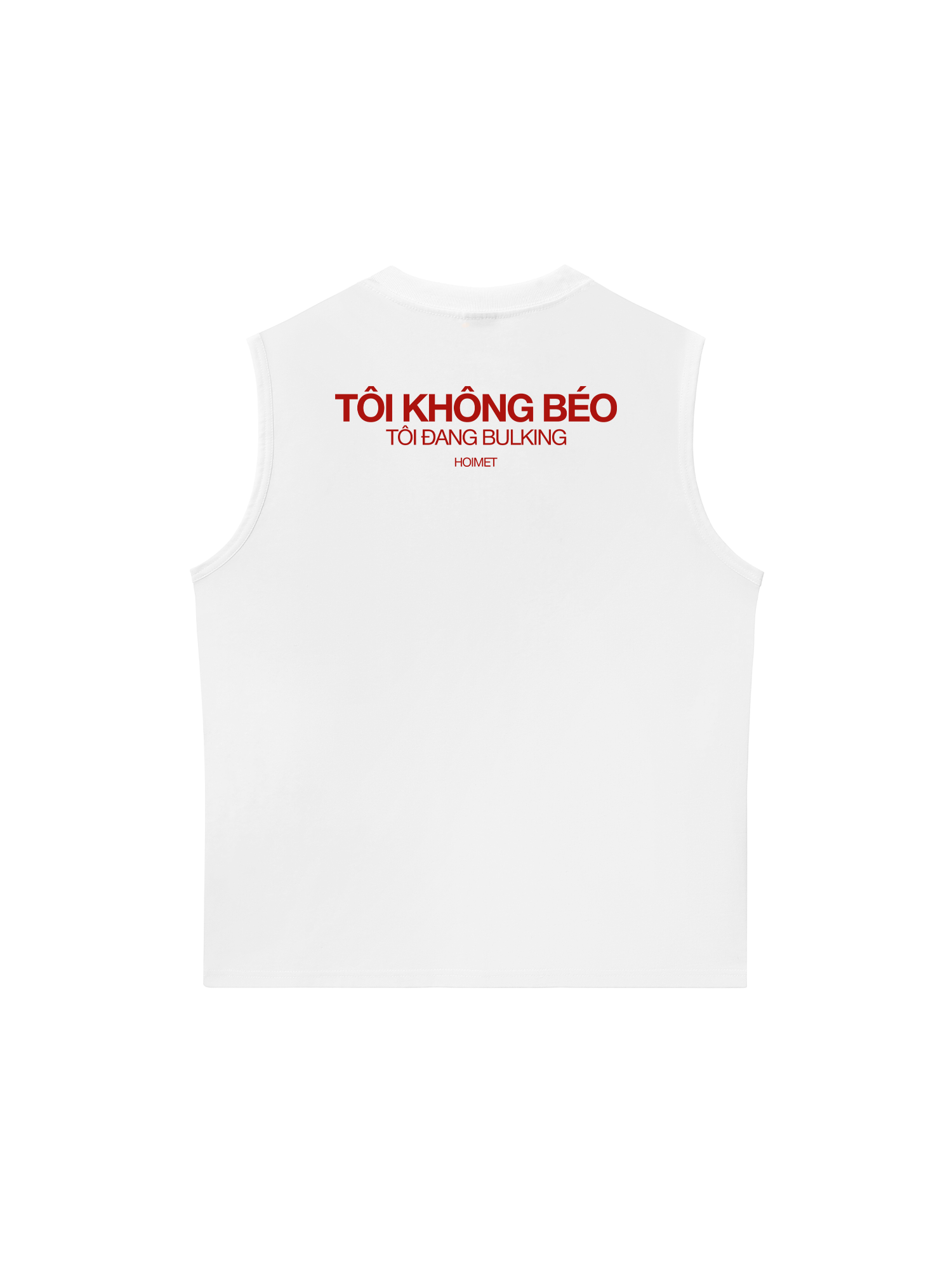 Áo Ba Lỗ Relaxed Fit Tôi Không Béo