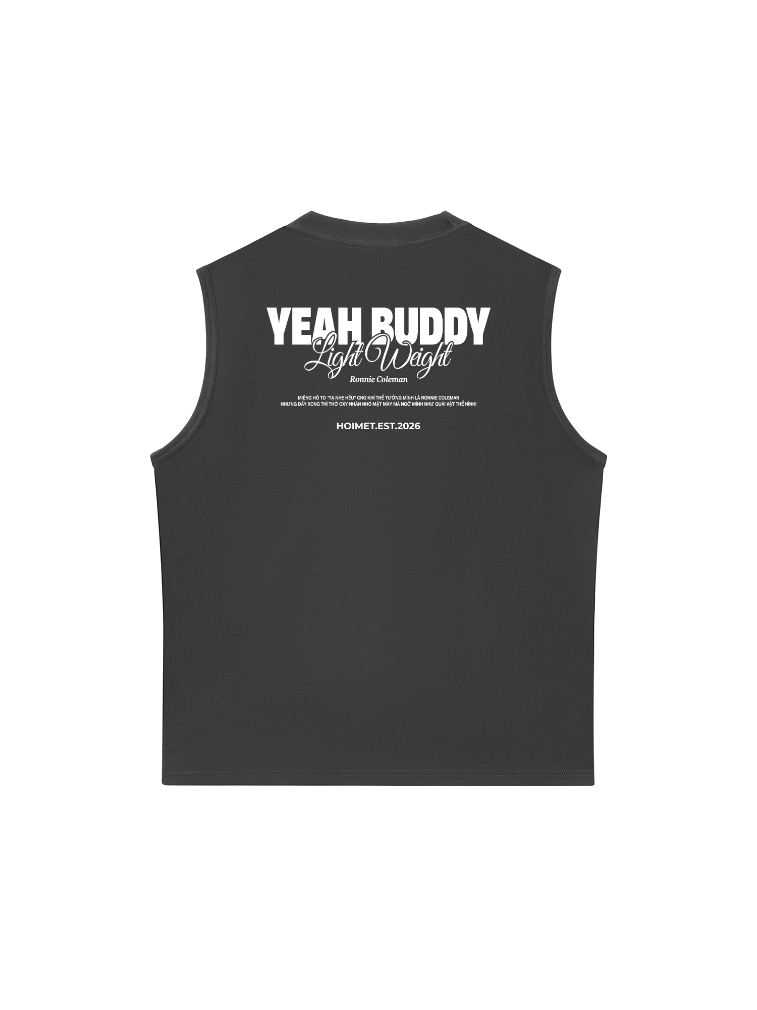 Áo Ba Lỗ Relaxed Fit Yeah Buddy