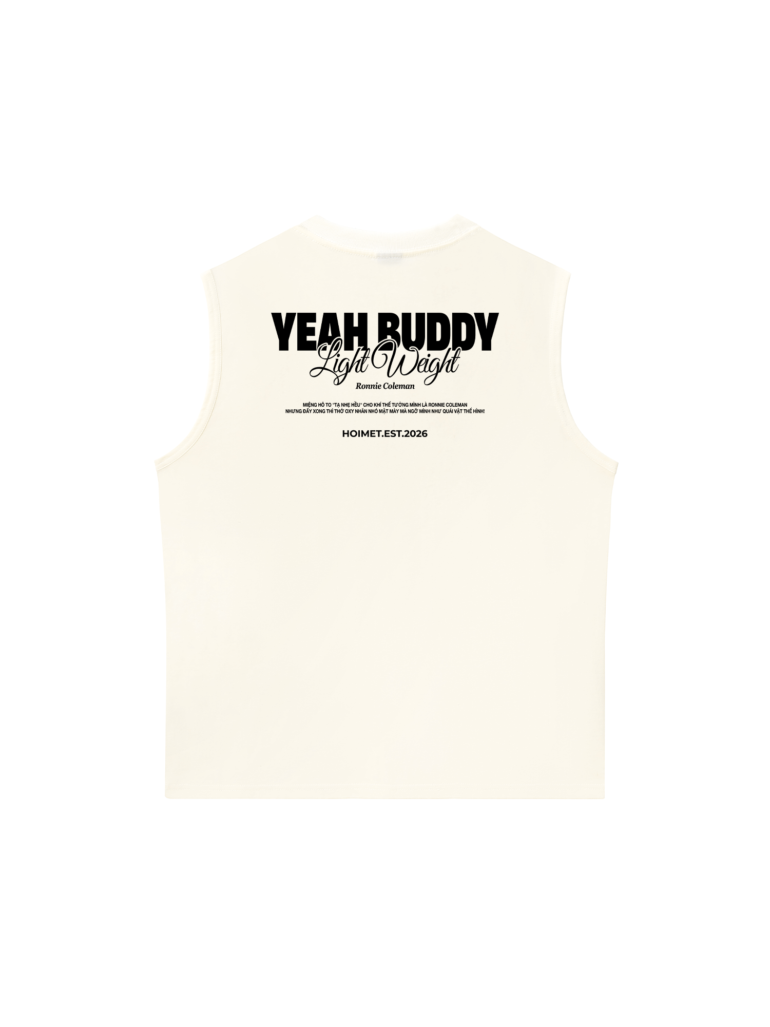 Áo Ba Lỗ Relaxed Fit Yeah Buddy