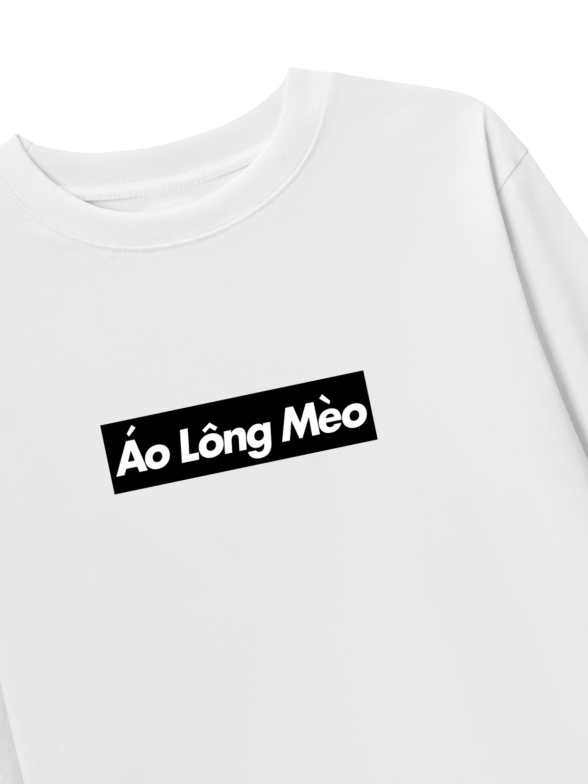Áo Dài Tay Áo Lông Mèo