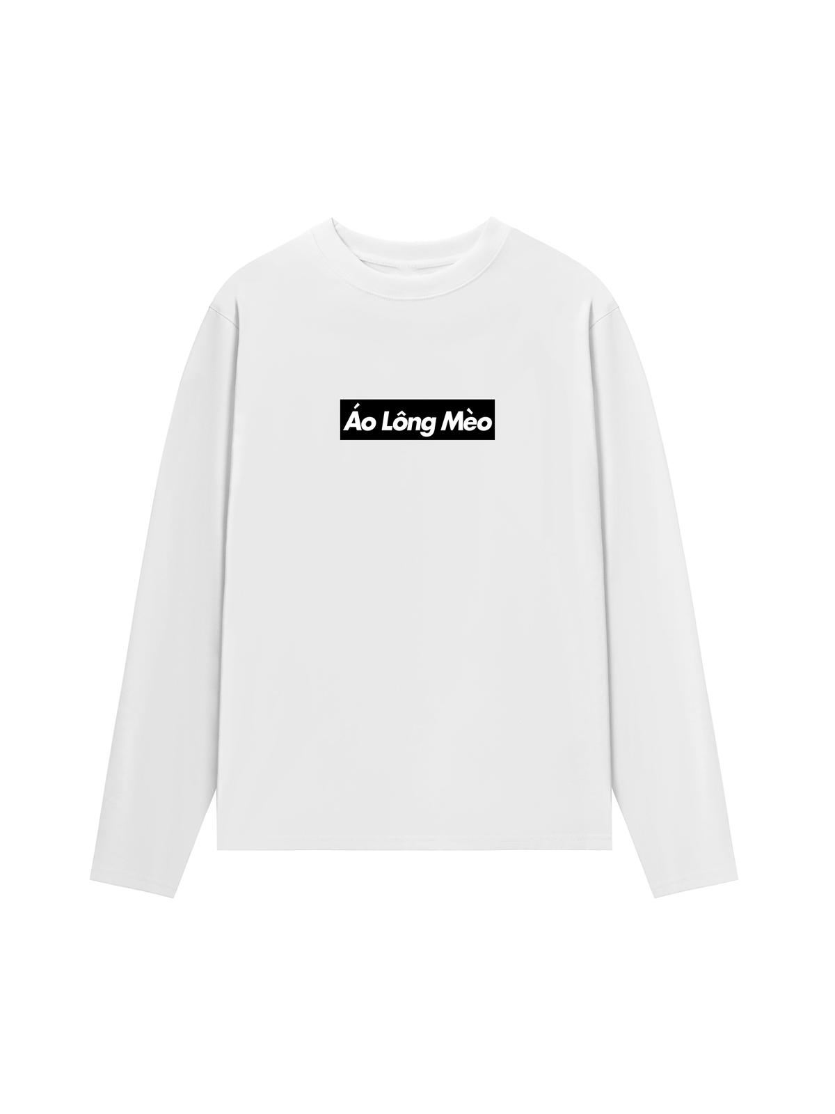 Áo Dài Tay Áo Lông Mèo