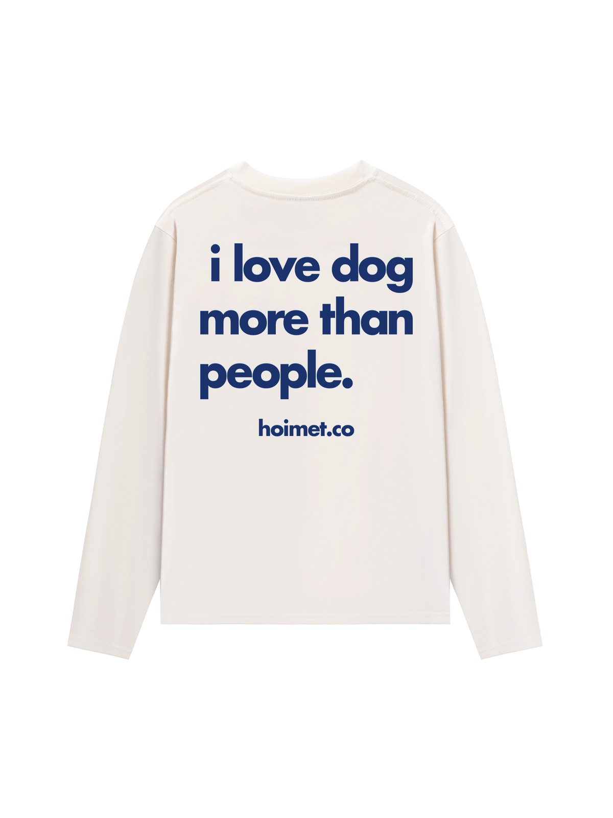 Áo Dài Tay I Love Dog