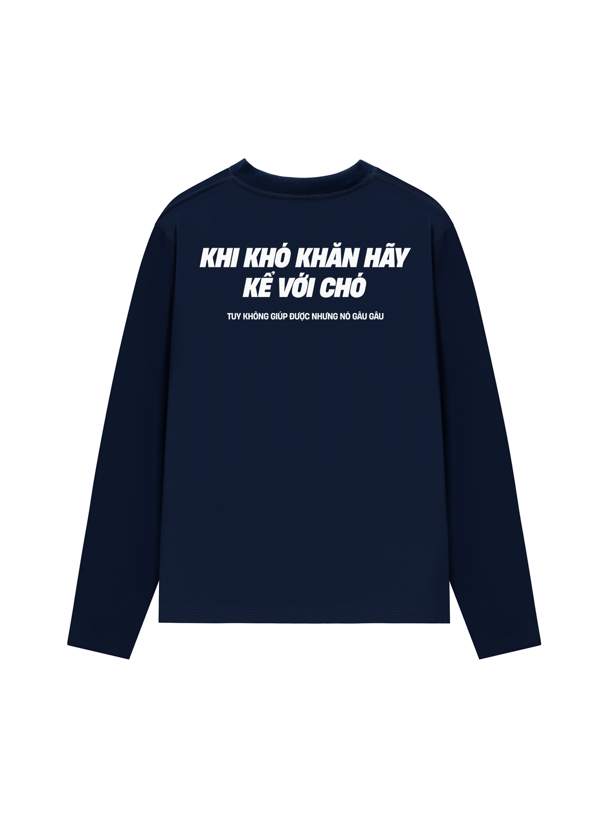 Áo Dài Tay Khó Khăn Hãy Kể Với Chó