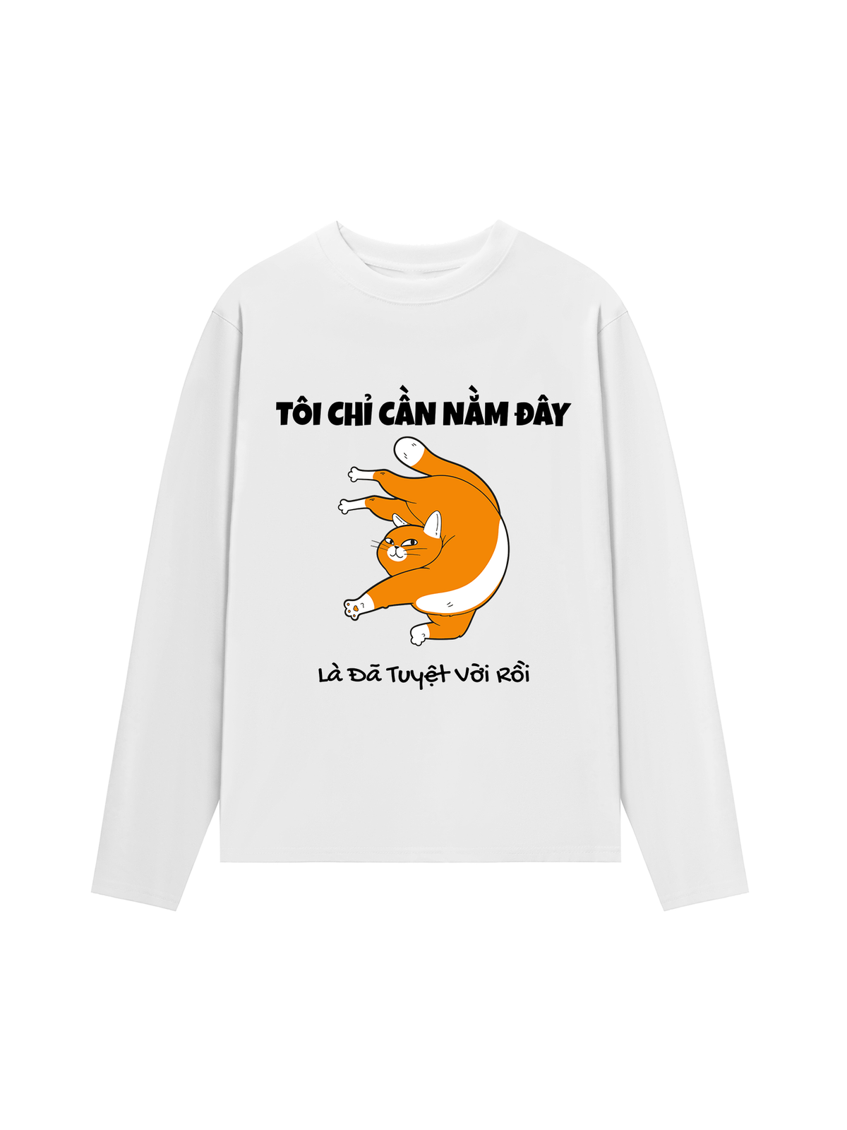Áo Dài Tay Nằm Là Đã Tuyệt Vời