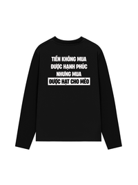 Áo Dài Tay Tiền Mua Được Hạt Cho Mèo