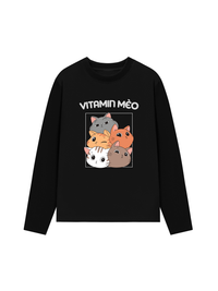 Áo Dài Tay Vitamin Mèo