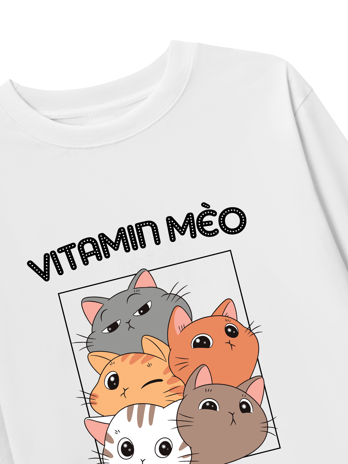 Áo Dài Tay Vitamin Mèo