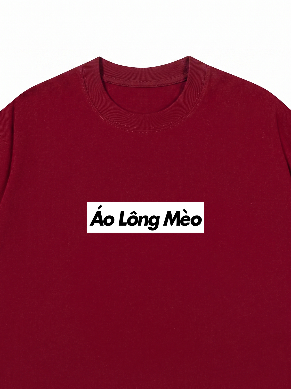 Áo Thun Relaxed Fit Áo Lông Mèo