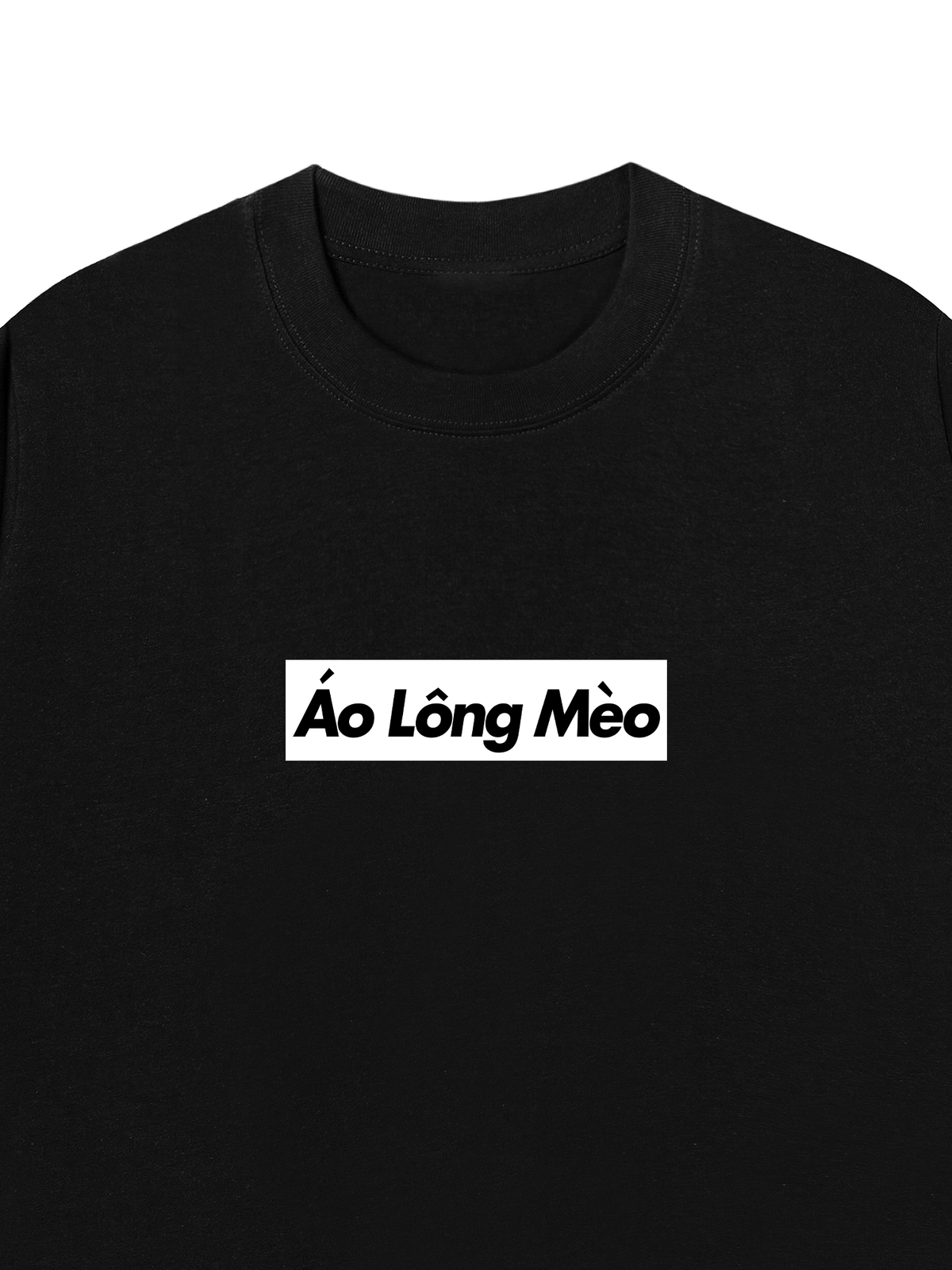 Áo Thun Relaxed Fit Áo Lông Mèo