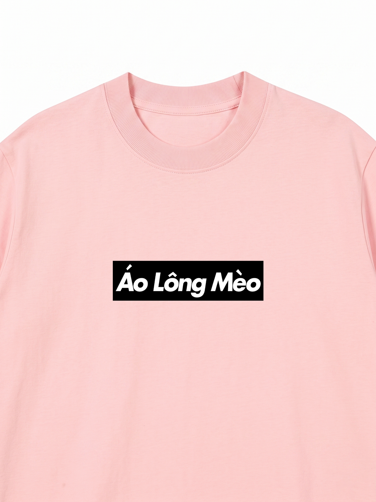 Áo Thun Relaxed Fit Áo Lông Mèo