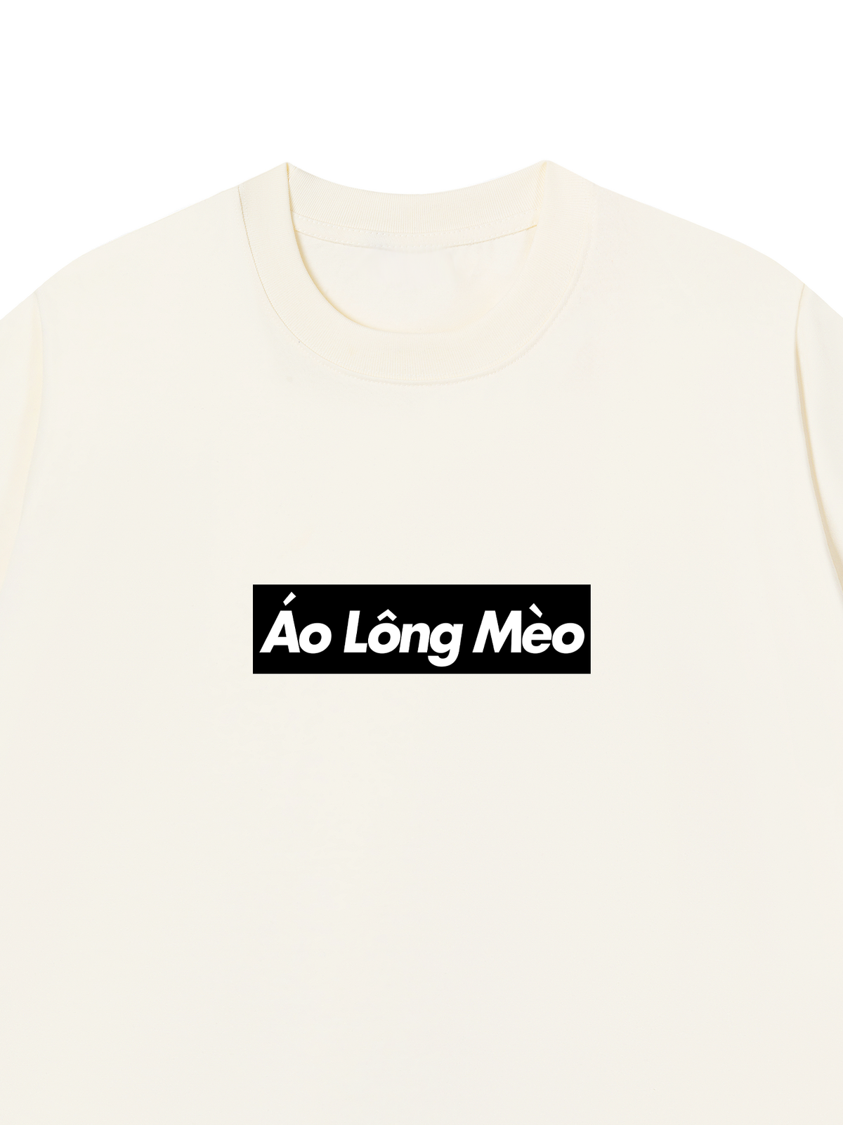 Áo Thun Relaxed Fit Áo Lông Mèo