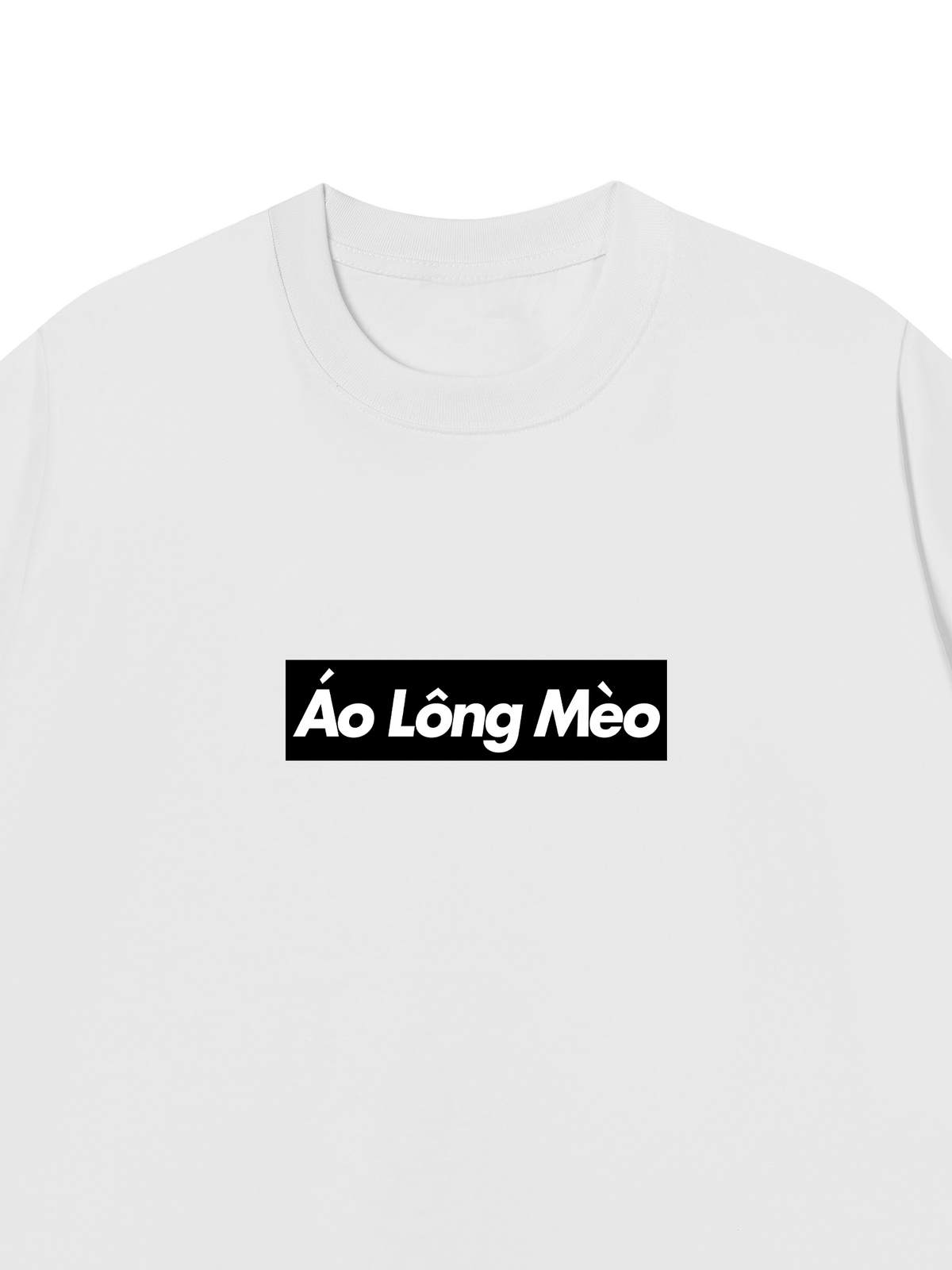 Áo Thun Relaxed Fit Áo Lông Mèo