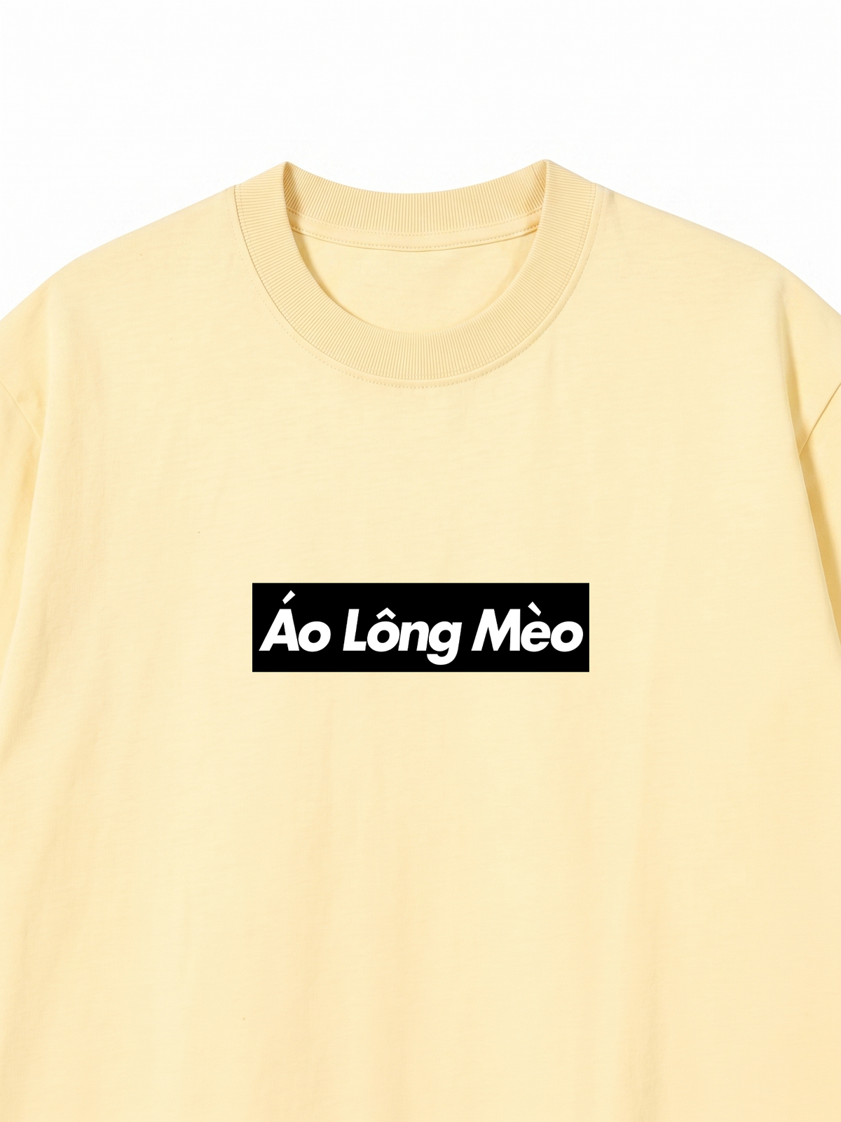 Áo Thun Relaxed Fit Áo Lông Mèo