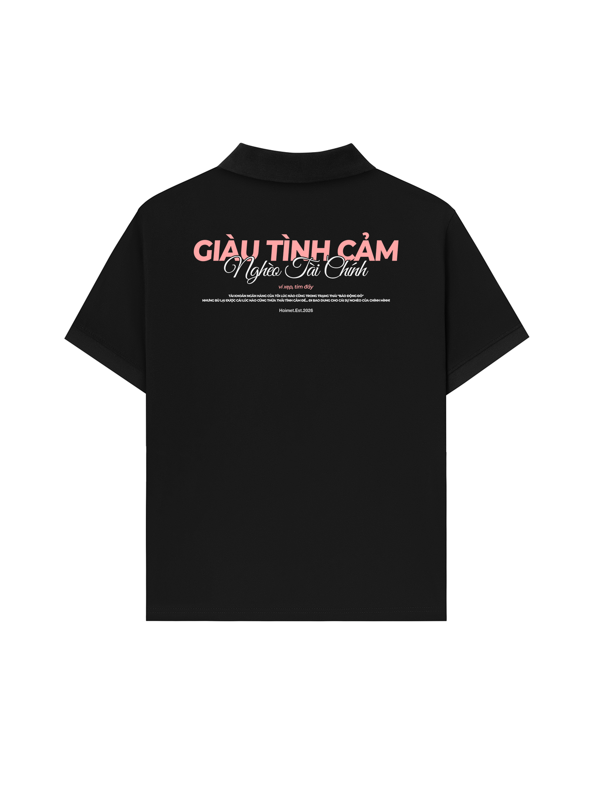 Áo Polo Relaxed Fit Giàu Tình Cảm